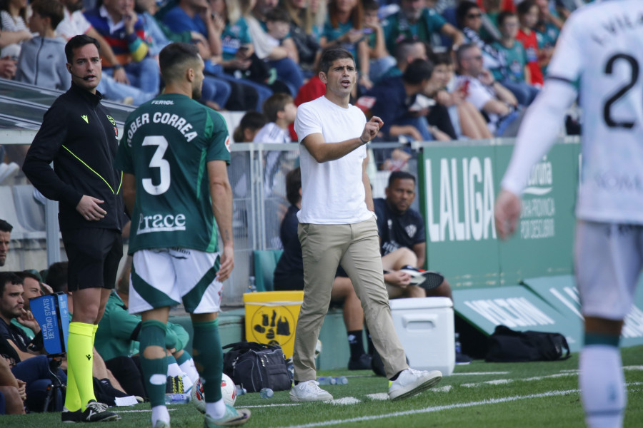 Antonio Hidalgo, preparador del Huesca: "En cualquier momento nos podía llegar el gol"