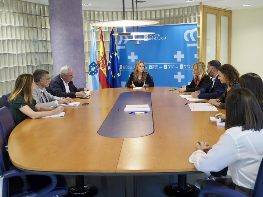 Aneiros aborda las cuentas de 2025 con los directores territoriales