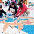 Arte floral por la inclusión y el patrimonio