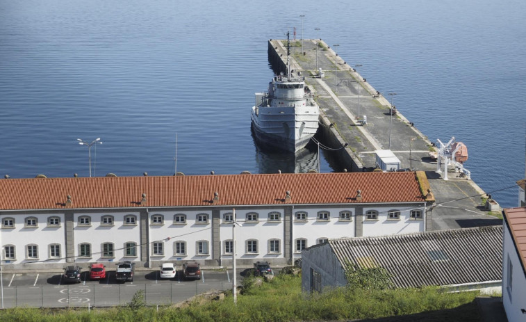 La modernización del muelle sur de la base naval de A Graña costará 761.000 euros