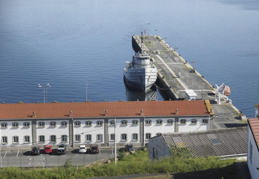 La modernización del muelle sur de la base naval de A Graña costará 761.000 euros