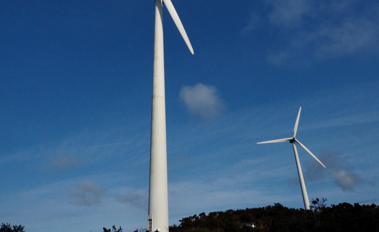 La repotenciación del parque eólico Somozas reduce de 81 a 9 el número de aerogeneradores