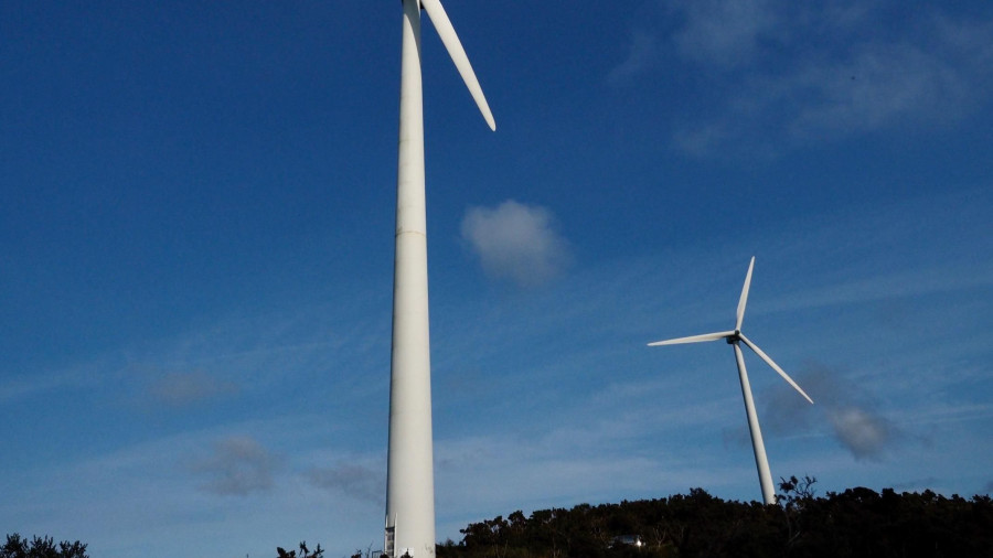 La repotenciación del parque eólico Somozas reduce de 81 a 9 el número de aerogeneradores