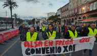 Concentración de los empleados de Maitours, protagonistas de una moción esta tarde