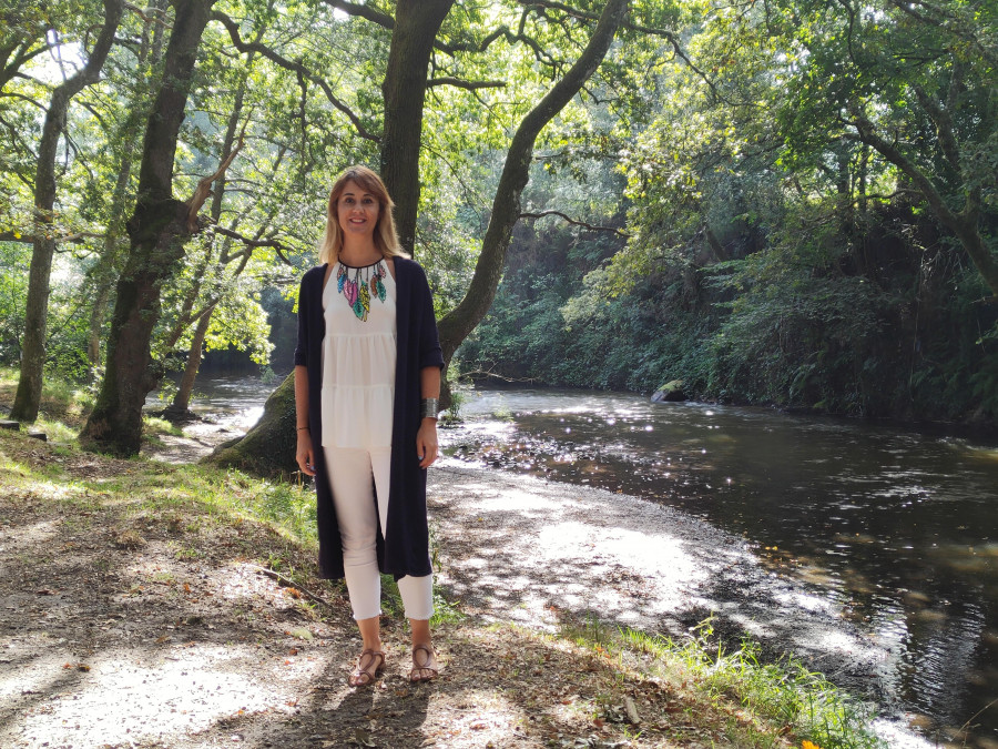 Elena López, concejala pontesa: “A Feira de fungos xurdiu como algo social e agora é necesario mantela”