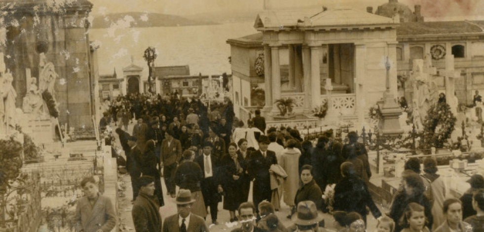 La Real Academia Galega celebra el día de Todos los Santos con fotografías históricas de su archivo