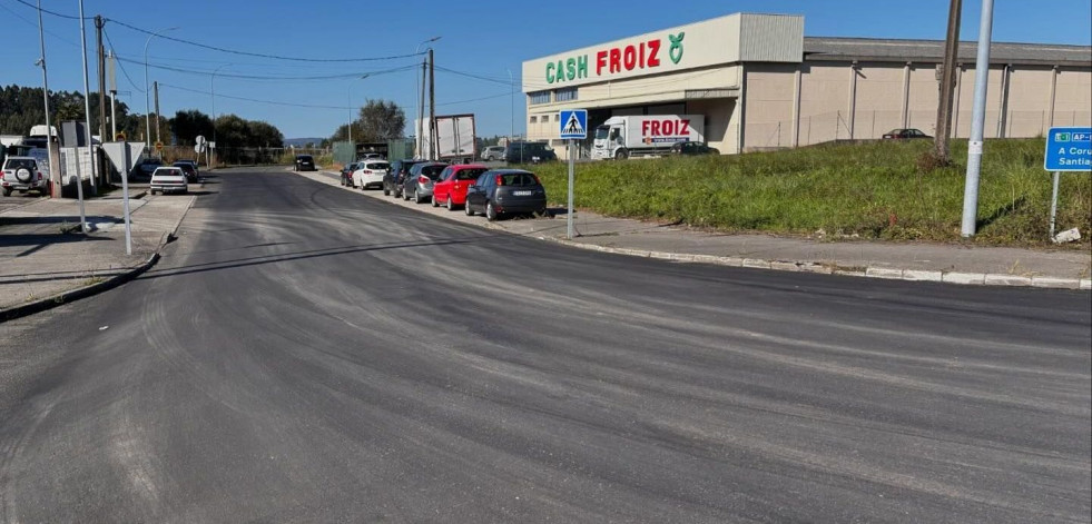 Cabanas culmina el aglomerado de dos viales en Vilar do Colo