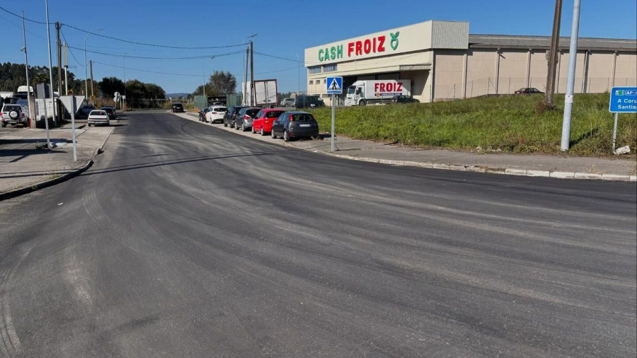 Cabanas culmina el aglomerado de dos viales en Vilar do Colo