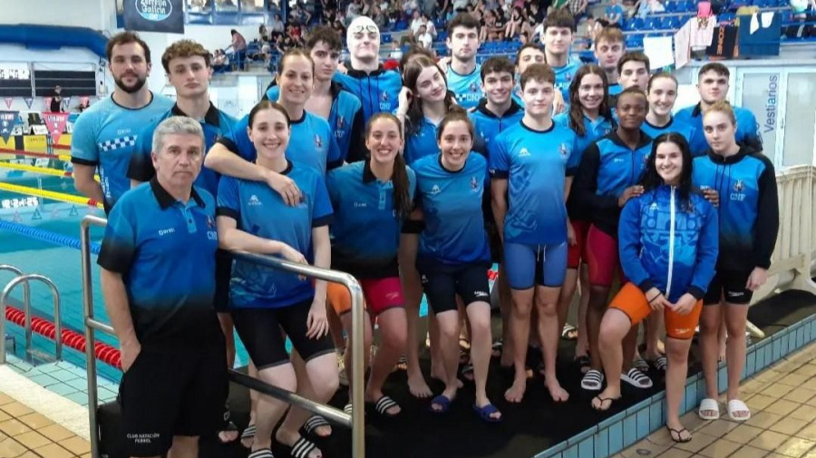 Un reforzado Natación Ferrol, a por el título autonómico