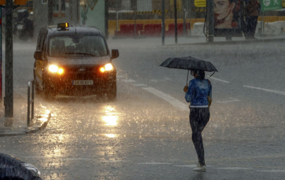 Las lluvias continuarán en el Mediterráneo esta semana, aunque serán más débiles, y las máximas serán de 25ºC en el sur