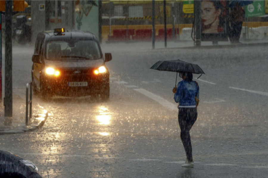 Las lluvias continuarán en el Mediterráneo esta semana, aunque serán más débiles, y las máximas serán de 25ºC en el sur