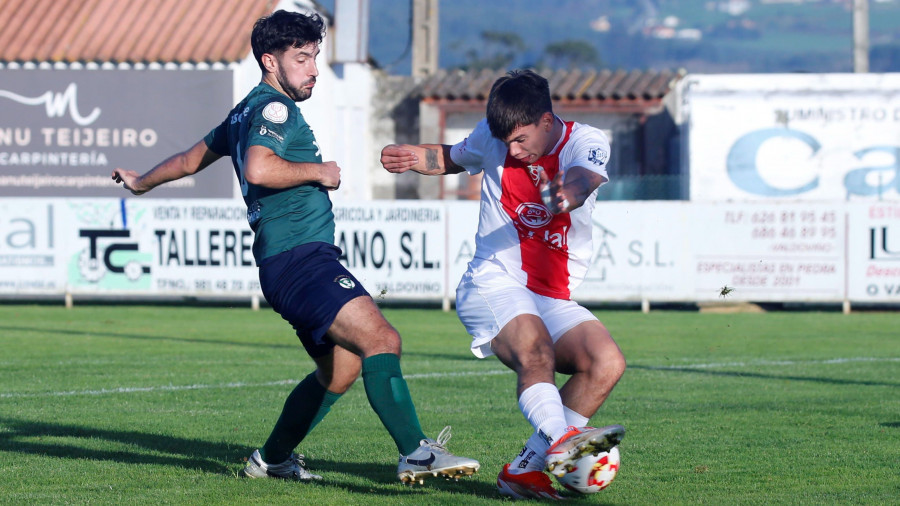 El Galicia de Mugardos, a punto de sorprender al Sigüeiro en su visita al campo de A Pedreira