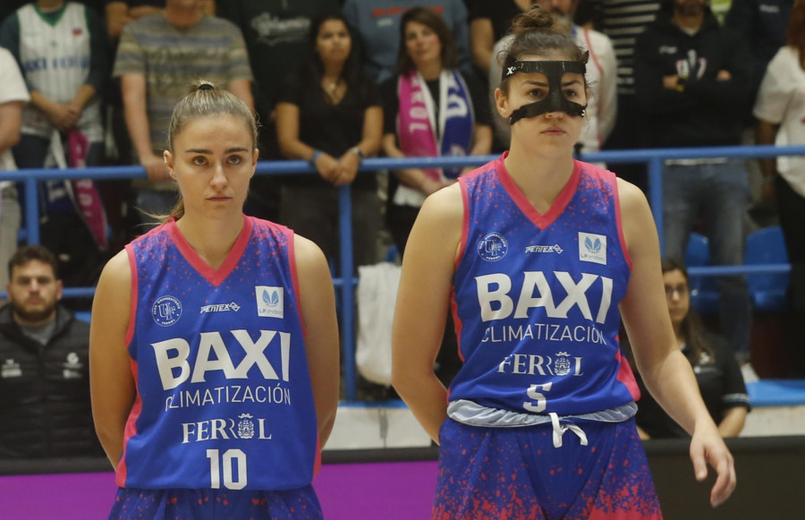 Dos jugadoras del Baxi Ferrol forman hoy con sus selecciones en ruta al Eurobasket 2025