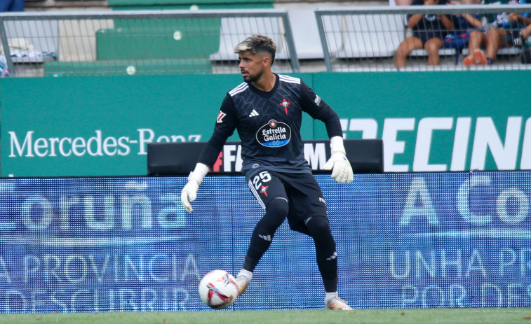 Jesús Ruiz, portero del Racing de Ferrol: “Competimos, lo dimos todo, estuvimos cerca pero ha faltado un gol más”