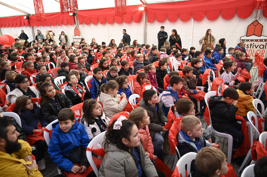 O Festival Escolar do Camiño Inglés deste ano descubre a riqueza de Narón dende Ferrol