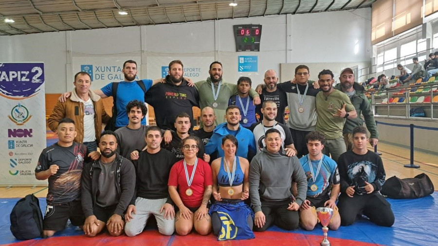 La nueva ola del Sport Fight toma el relevo para lograr el bronce gallego de grappling