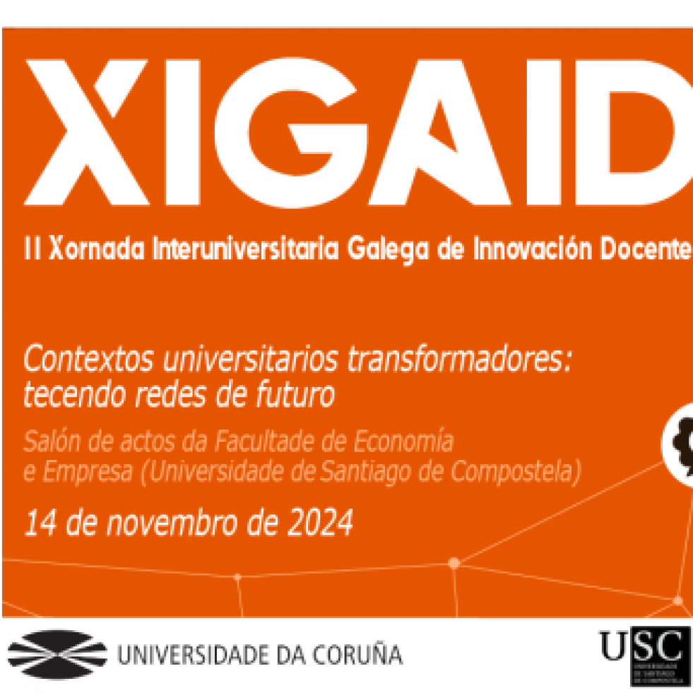 La II edición de la Xornada Interuniversitaria Galega de Innovación Docente (XIGAID) reúne a docentes de Galicia para impulsar la innovación en la educación universitaria