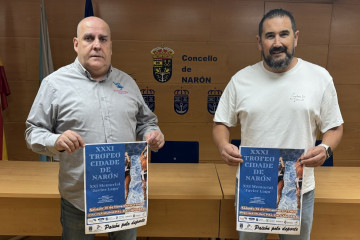 Presentación torneos natación Narón