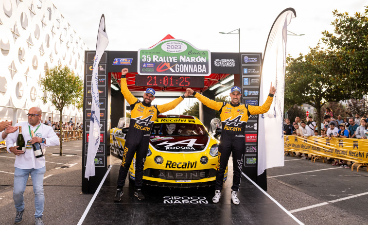 El naronés Jorge Cagiao, nuevo campeón de la Copa de España de rallys de asfalto