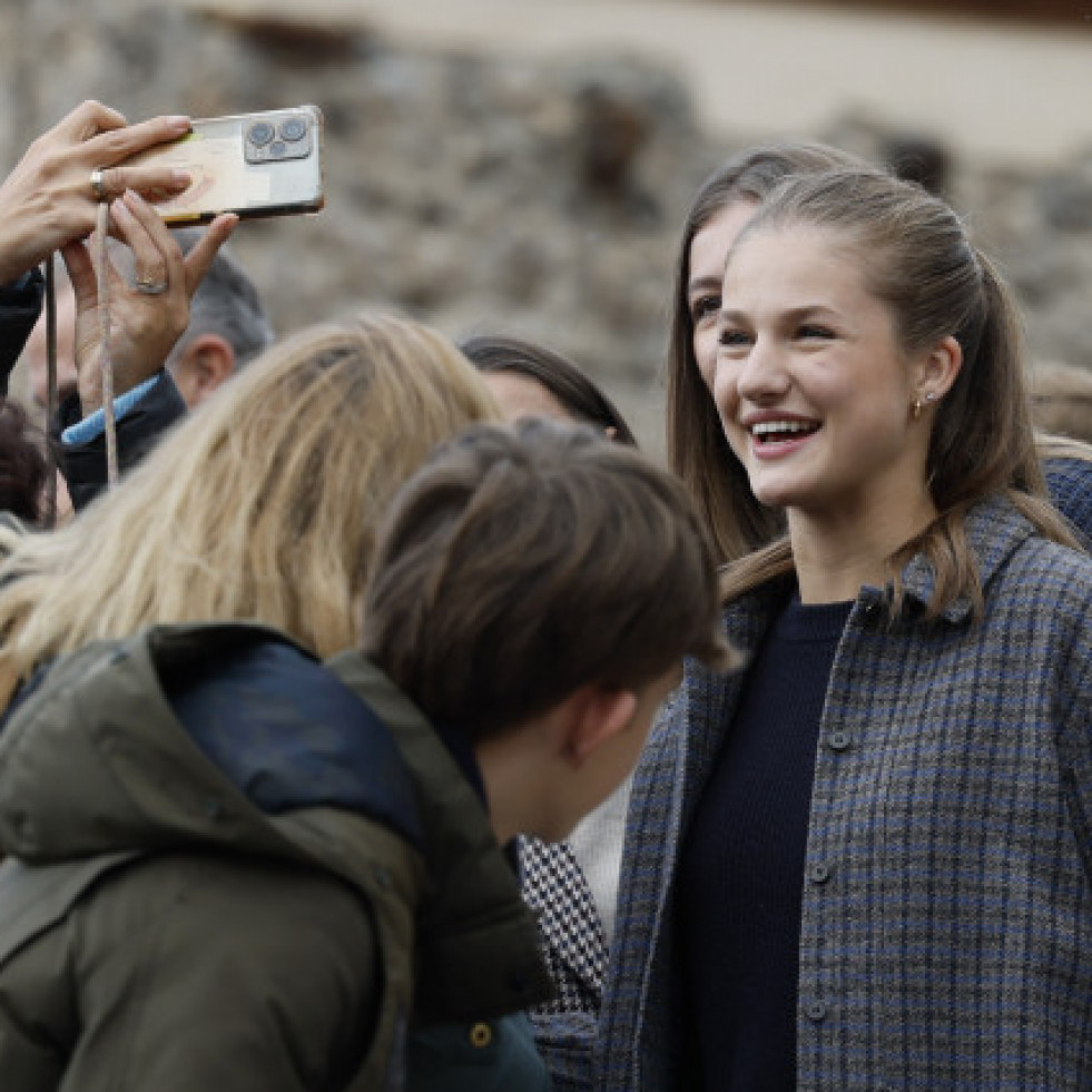 El Ayuntamiento de Marín nombrará hija predilecta del municipio a la princesa Leonor