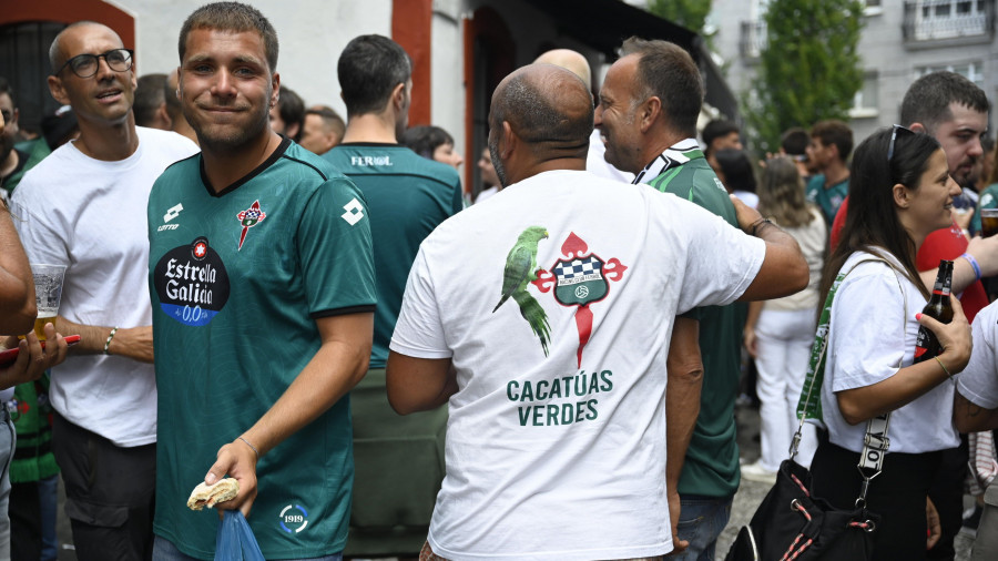 La afición racinguista tiene una cita previa en el Bar D’Tapas