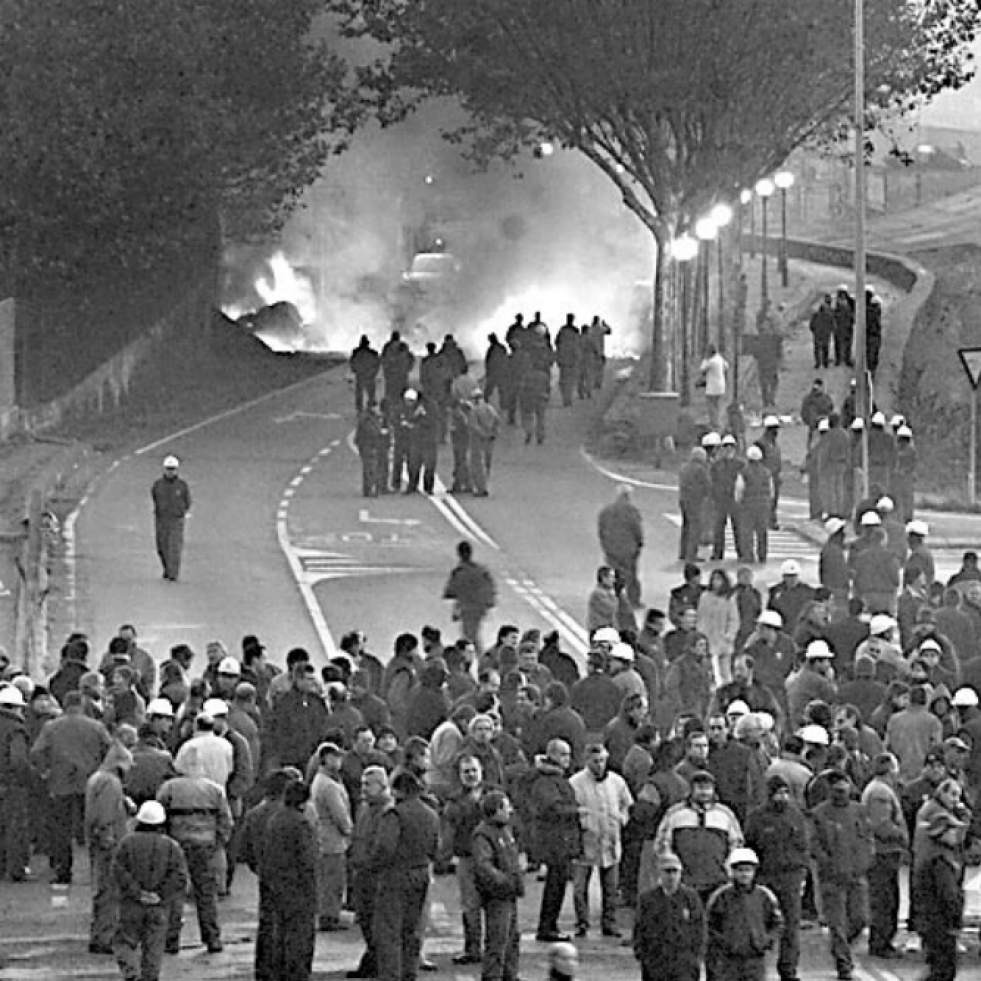 Hace 20 años | La ruptura del diálogo genera protestas en varios astilleros