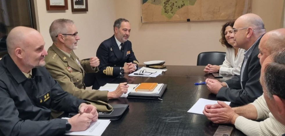 Nuevo encuentro entre Defensa y Valdoviño para la cesión de la batería de costa de Campelo