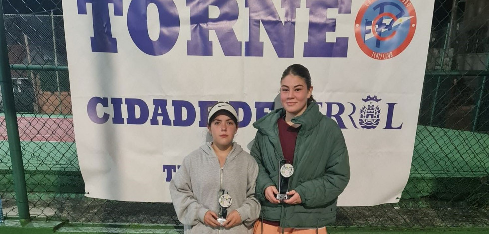 Gran acogida del Cidade de Ferrol de tenis en el Casino