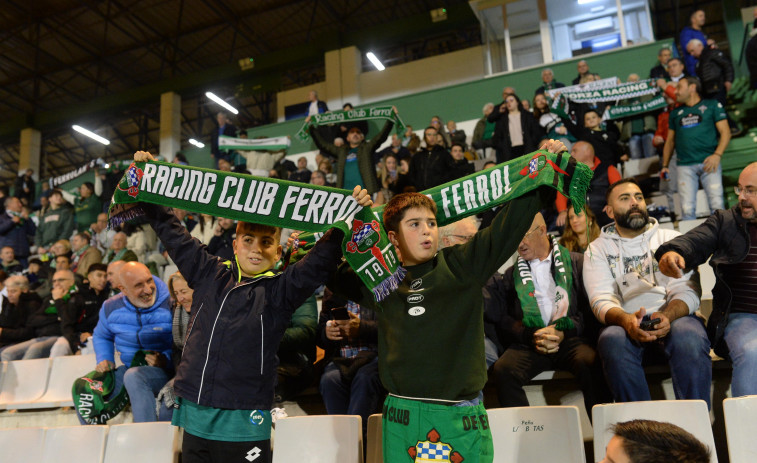 Sin entradas para El Sardinero: el apoyo incondicional de la afición del Racing de Ferrol