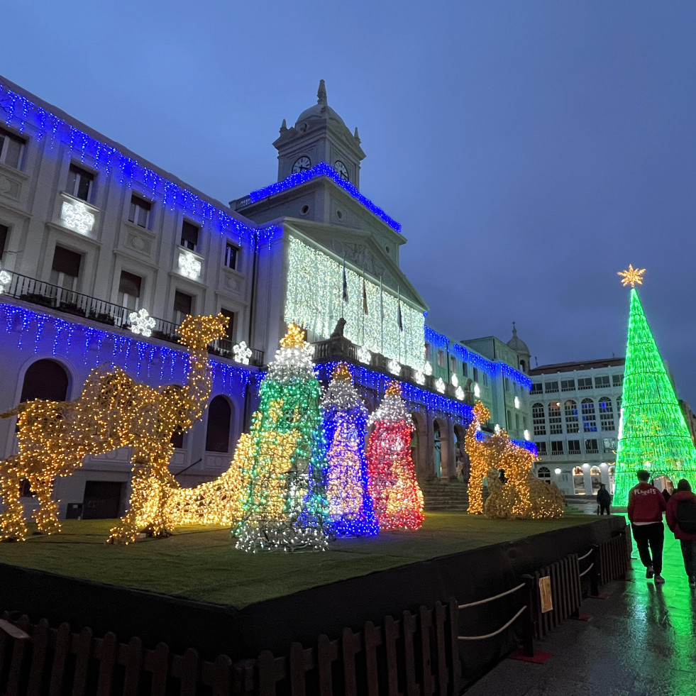 La Navidad comenzará a brillar en Ferrol desde este domingo