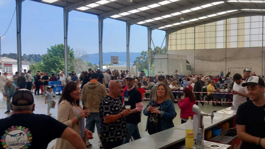 La segunda Festa dos Callos se celebra en un mismo año en Caranza