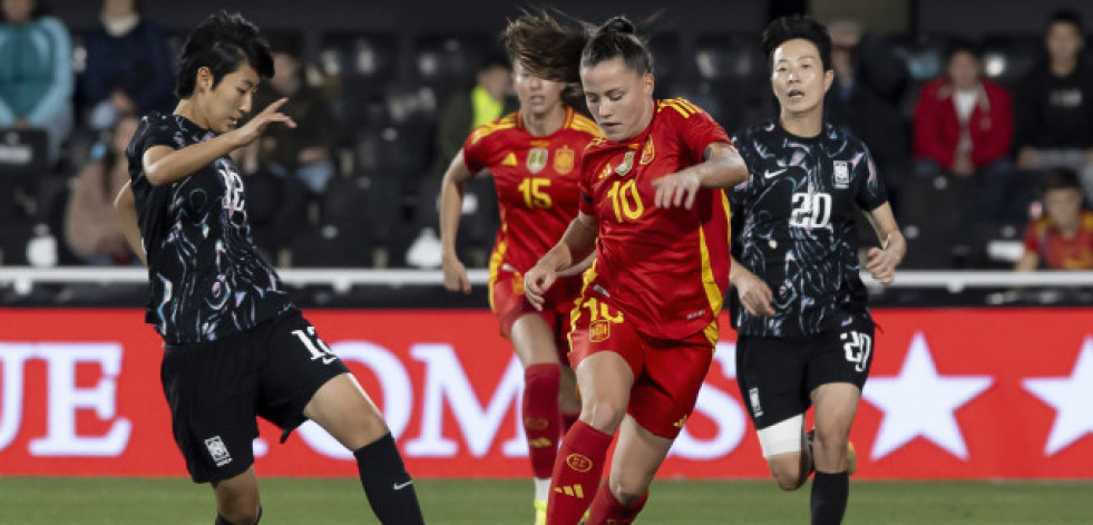 La selección española firma una goleada (5-0)