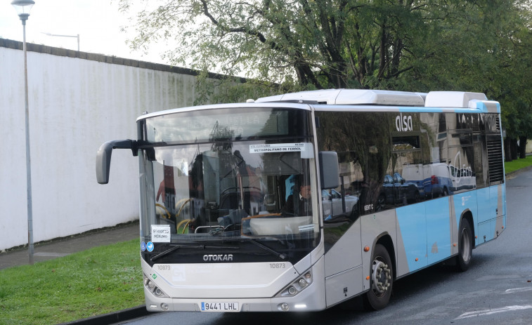 La huelga del transporte metropolitano de Ferrol llega a su fin