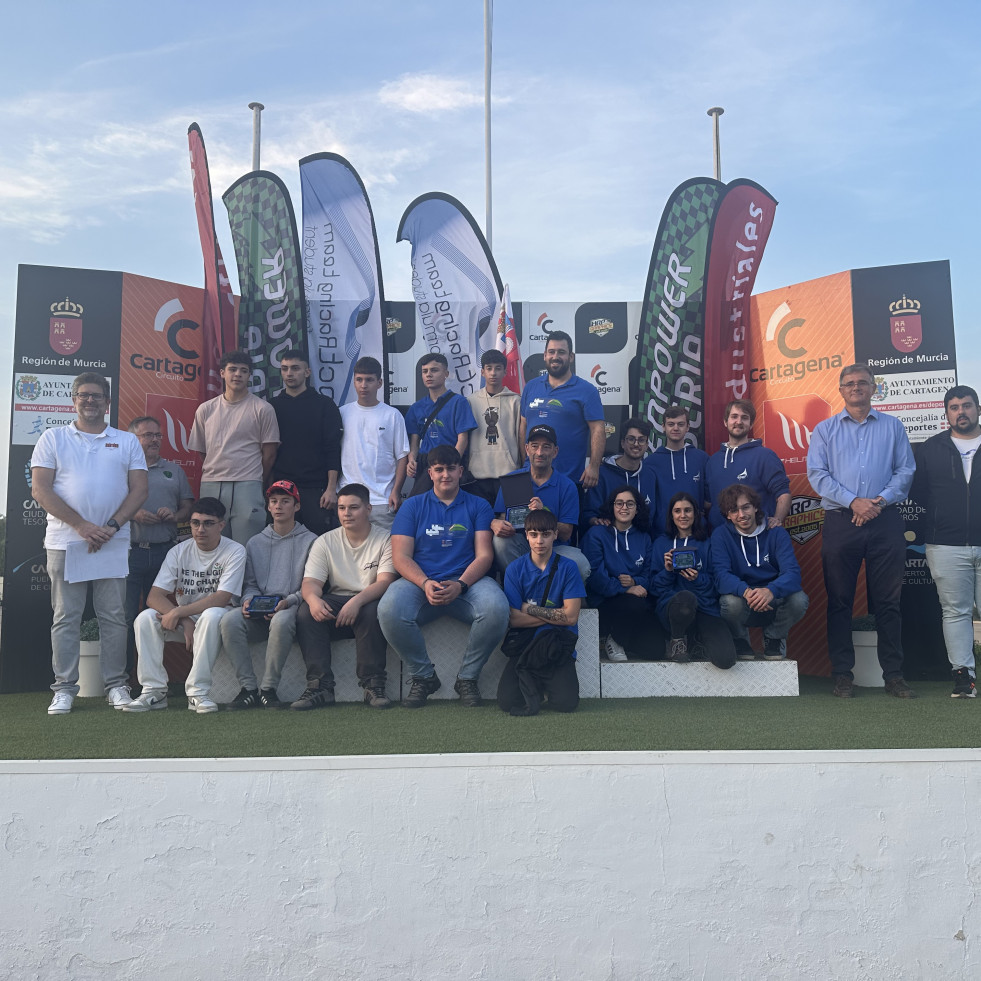 Los equipos de Ferrolterra suben al podio en el circuito de Cartagena