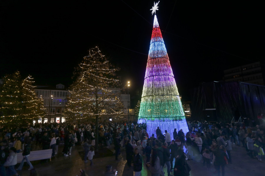 Ferrol se ilumina de Navidad