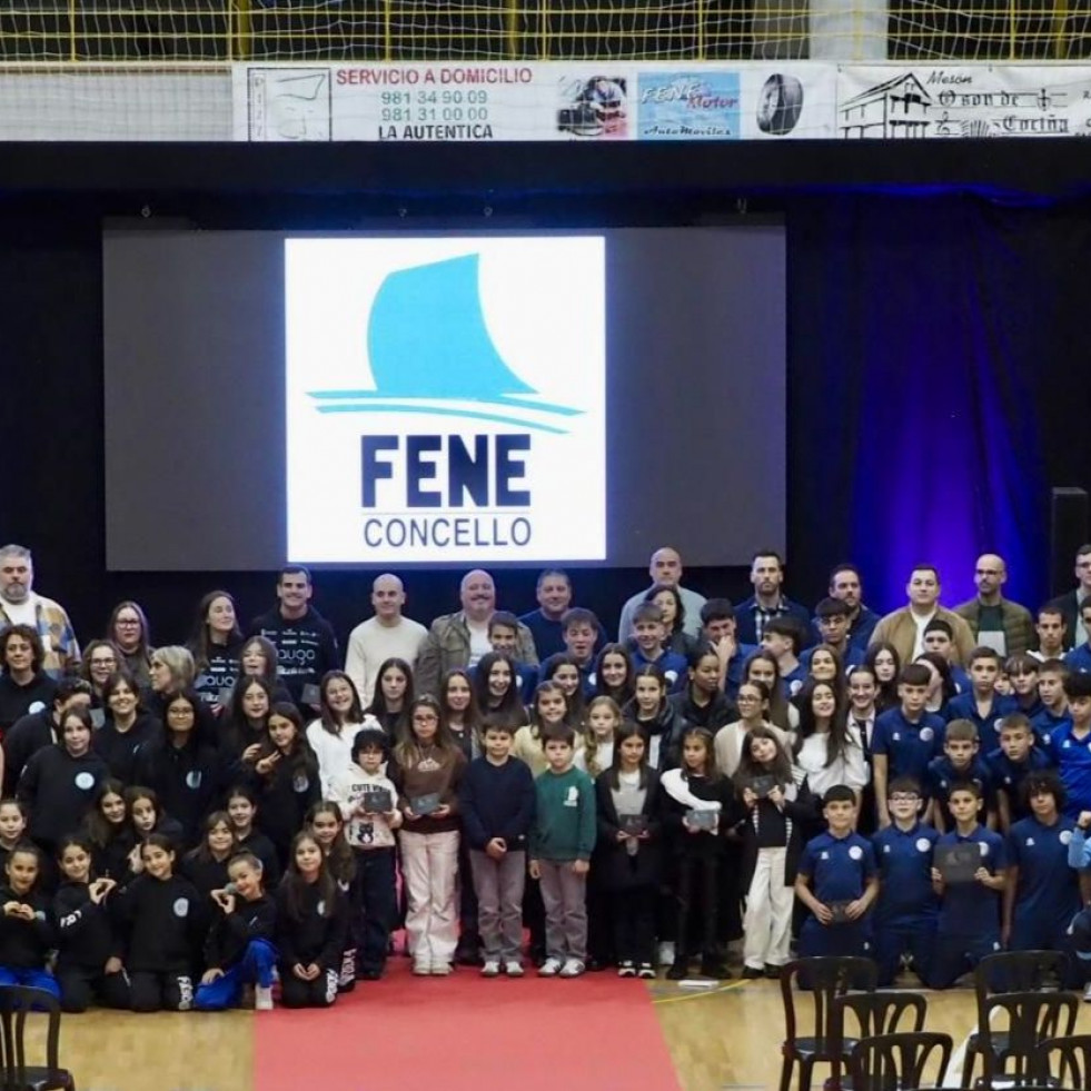 El deporte fenés tuvo su gran homenaje en A Xunqueira