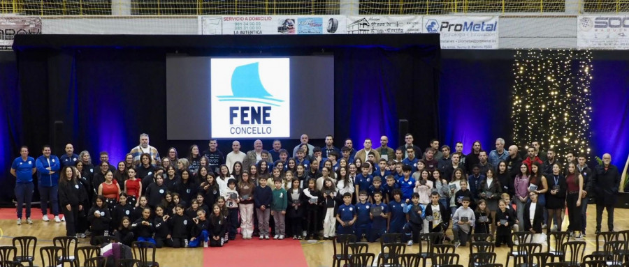 El deporte fenés tuvo su gran homenaje en A Xunqueira