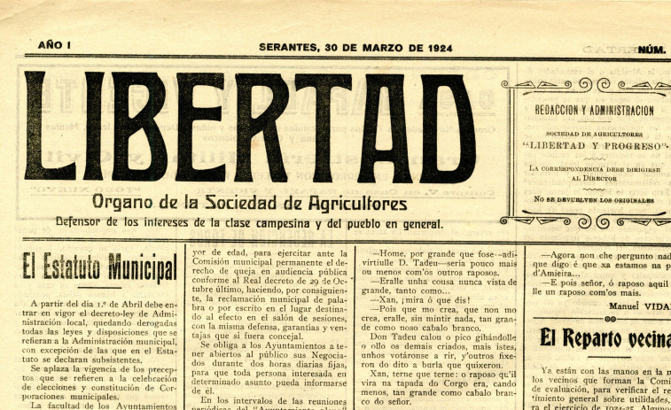 El repositorio digital del Ateneo aumenta con números de “Libertad”