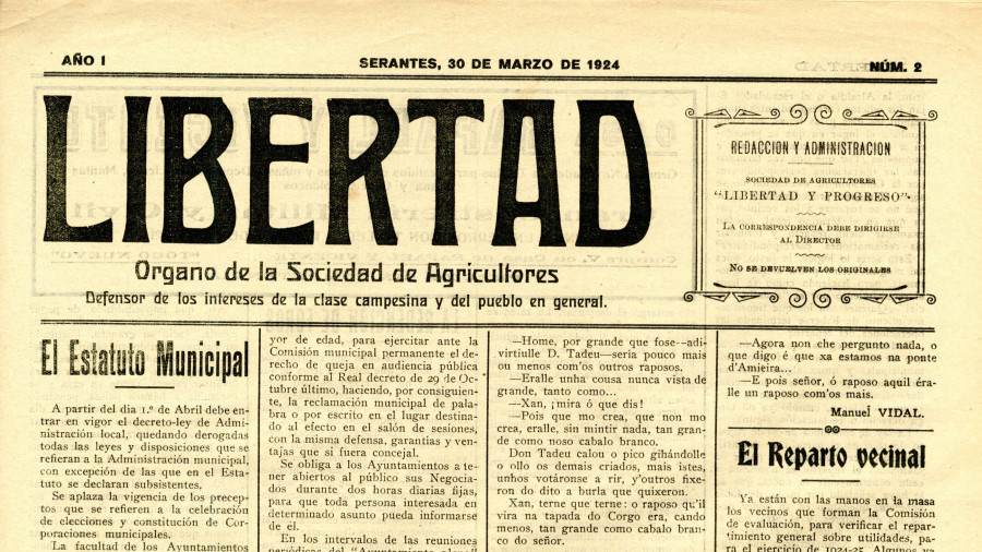 El repositorio digital del Ateneo aumenta con números de “Libertad”