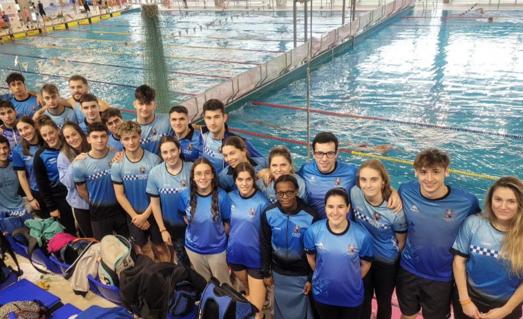 El Natación Ferrol se queda con el “chocolate” en la Copa estatal