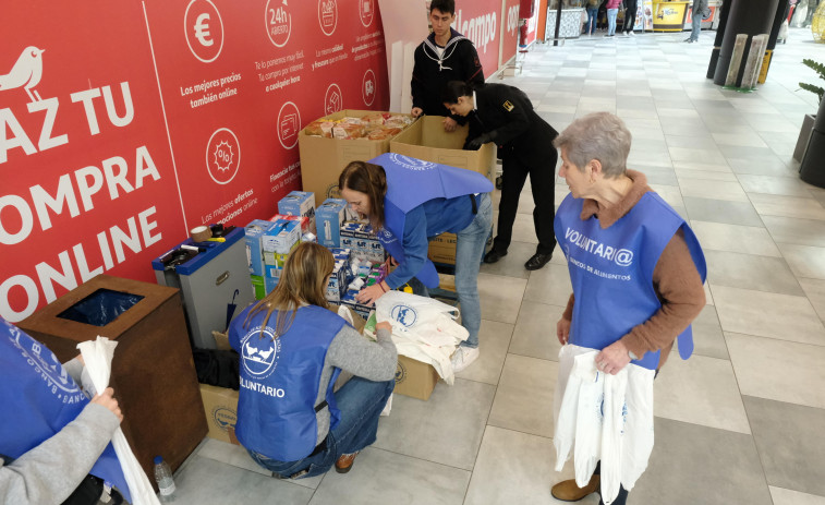 Éxito total de la Gran Recogida de Balrial, con 40 toneladas de alimentos, un 38% más que en 2023