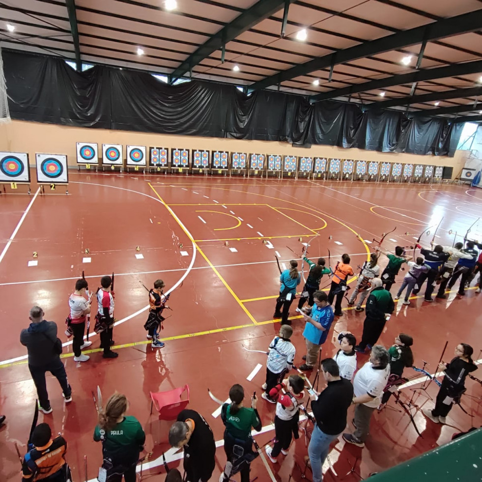 Los arqueros de Narón y Ferrol visitaron Taboadela en su cuarta jornada liguera