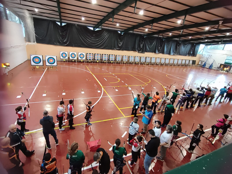 Los arqueros de Narón y Ferrol visitaron Taboadela en su cuarta jornada liguera