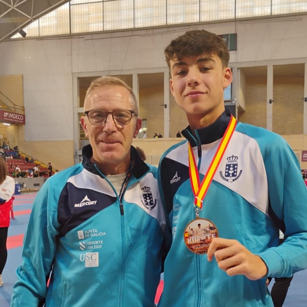 Gustavo Vázquez y Marcos Veiga Nacional Karate 2024