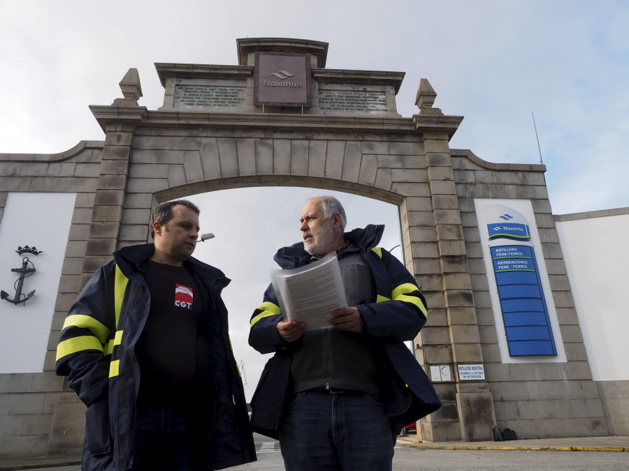 La CGT dice que el texto del convenio de Navantia no está redactado