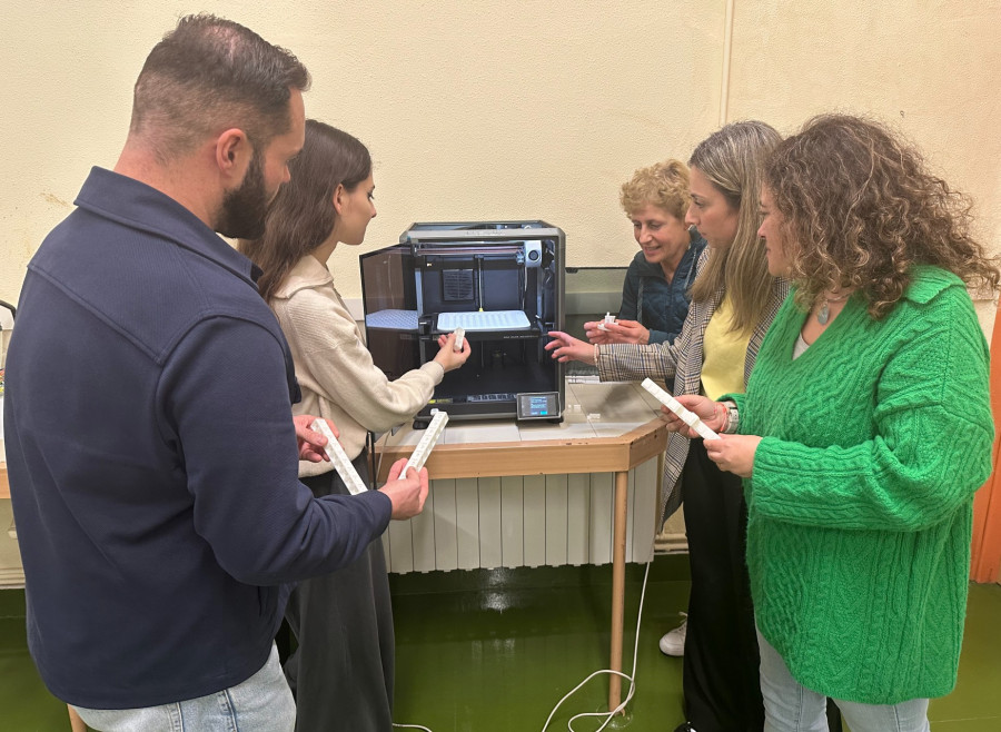 Los profesores de la comarca se forman para acercar la impresión 3D a Infantil, Primaria y Secundaria