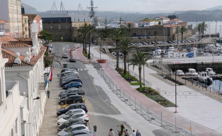 El corte de un carril de circulación en Curuxeiras se reanuda hoy y durará hasta el viernes