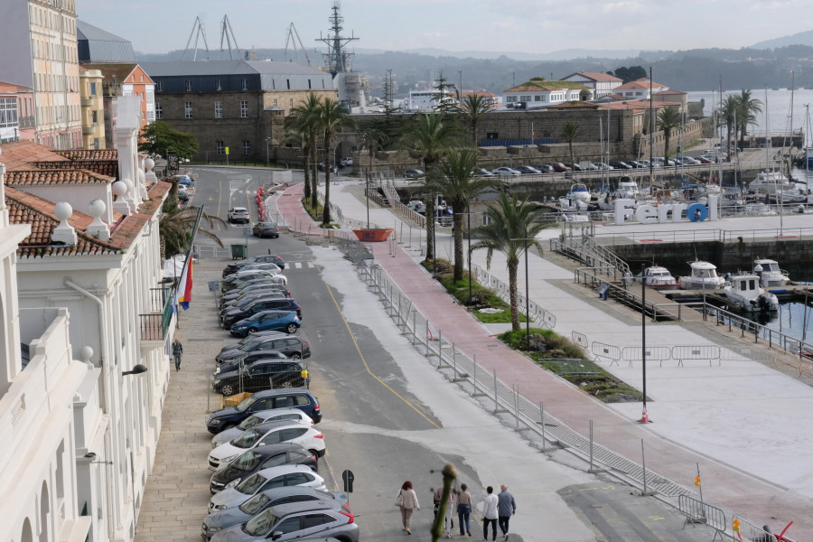 El corte de un carril de circulación en Curuxeiras se reanuda hoy y durará hasta el viernes