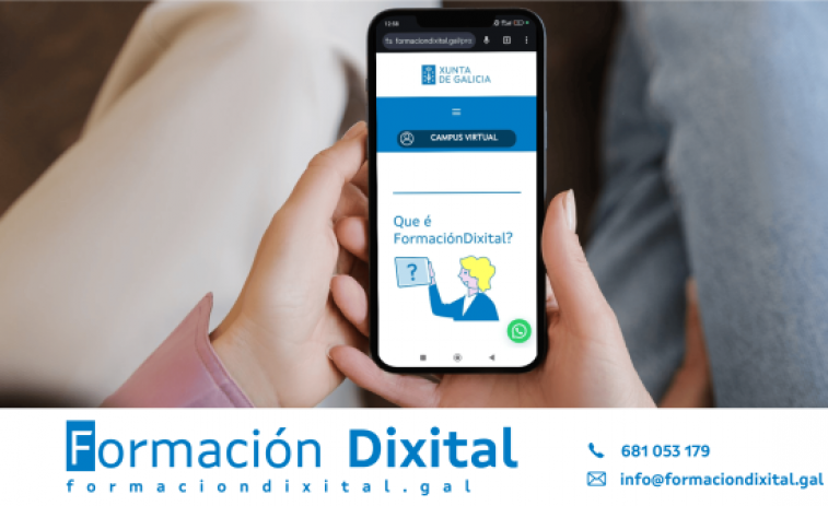 Formación Dixital: más de 1.000 personas ya participan en el programa gratuito de capacitación digital de la Xunta