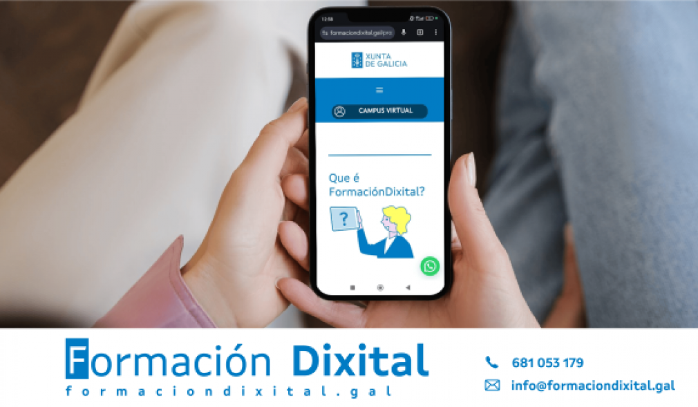 Formación Dixital: más de 1.000 personas ya participan en el programa gratuito de capacitación digital de la Xunta